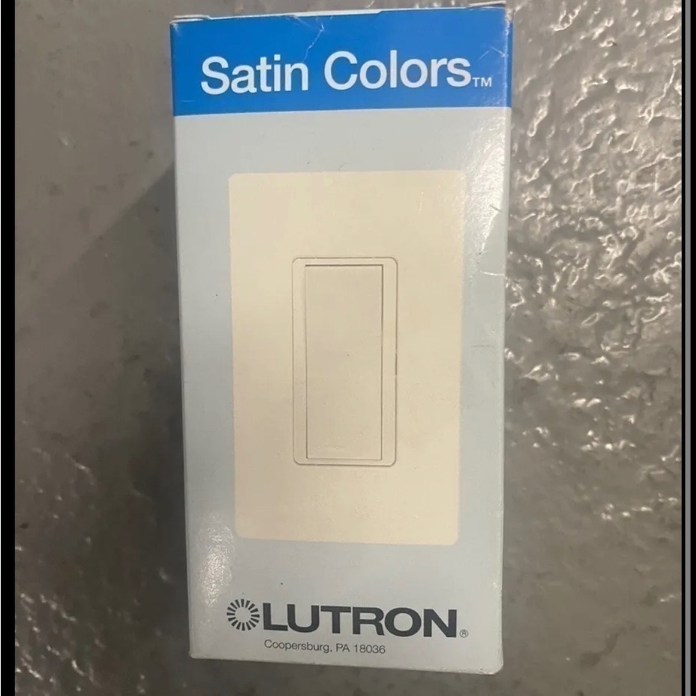 10-Lutron Switches (SC-1PS-ST 15amp Single Pole )‎ (120-277 V~60Hz)